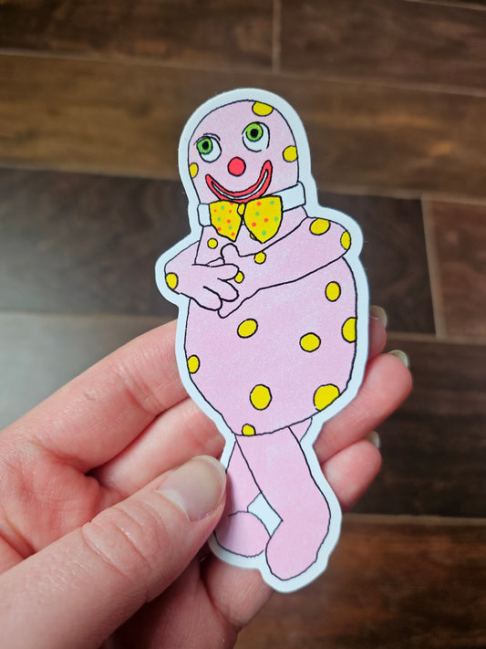 Mr Blobby Sticker