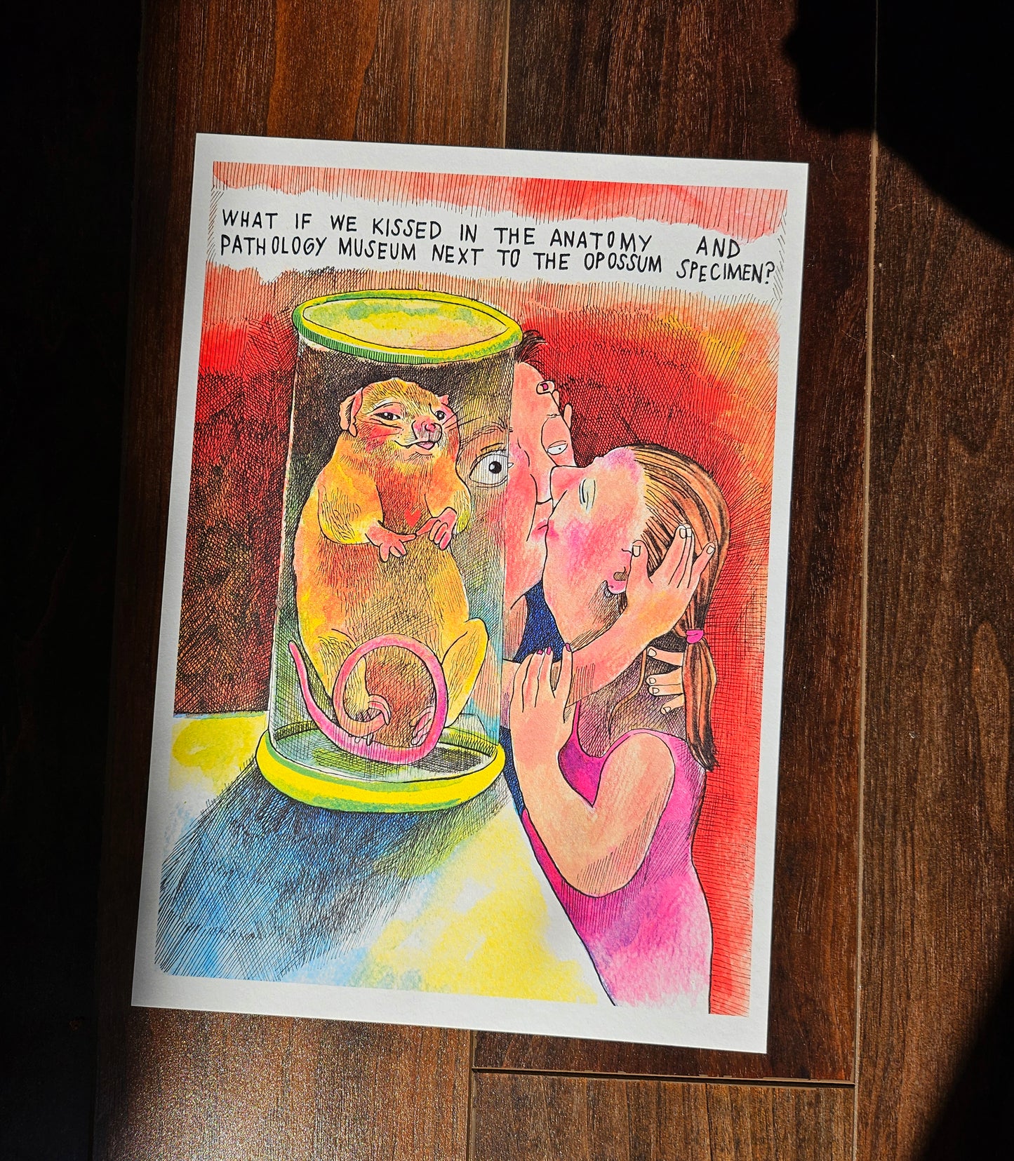 A4 A5 What If We Kissed Print