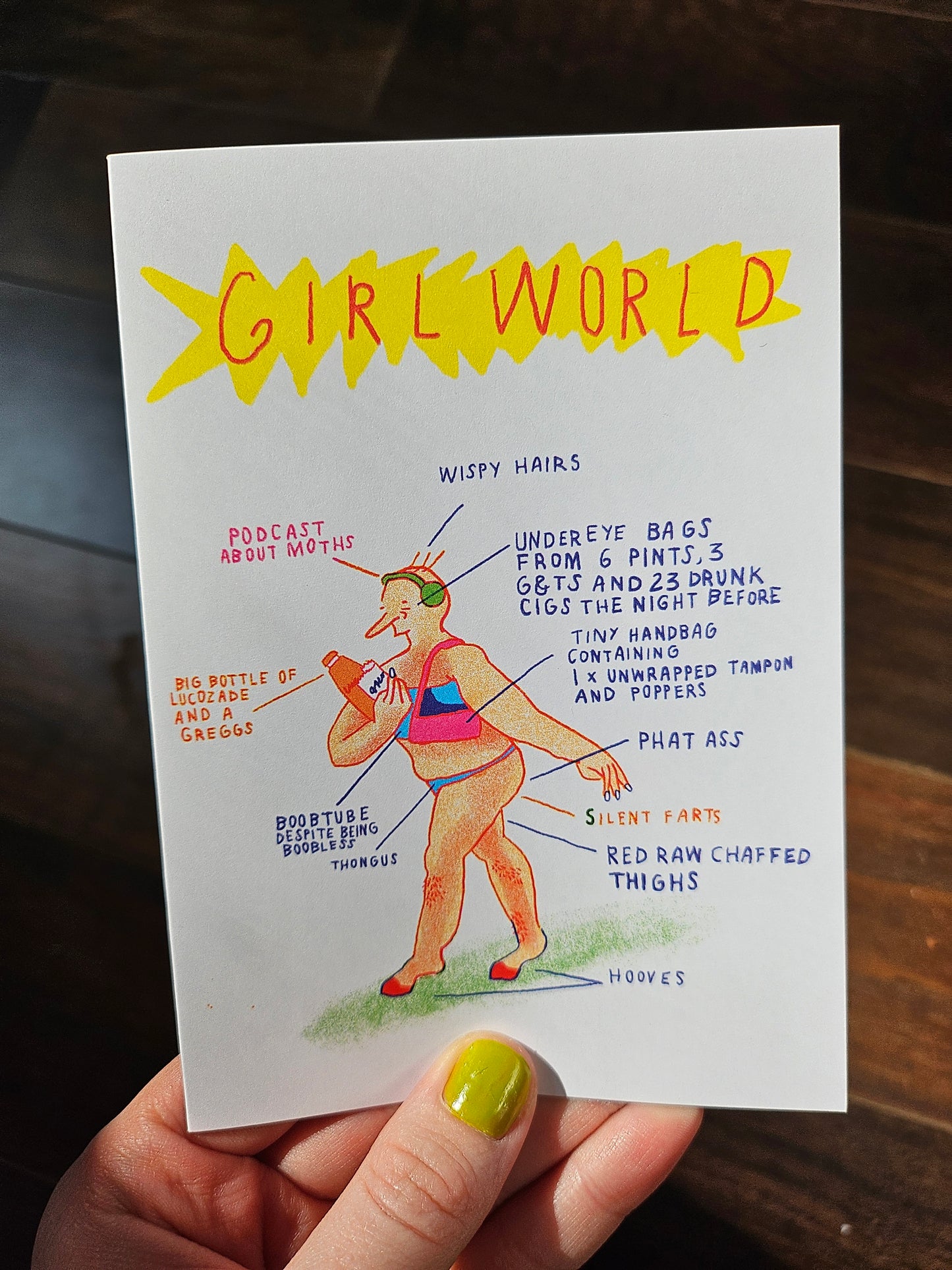Girlworld A6 Card