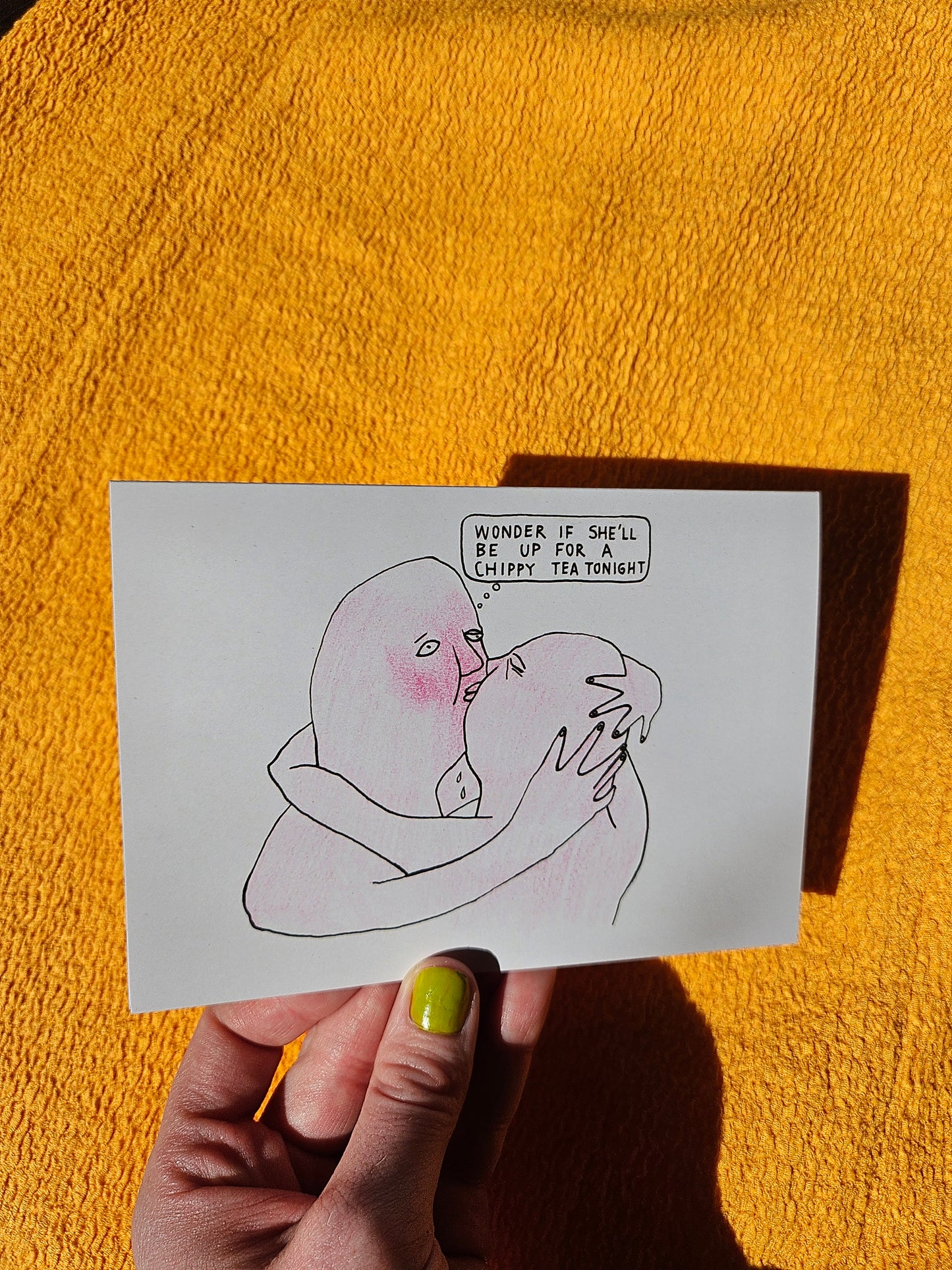 Chippy Tea A6 Card