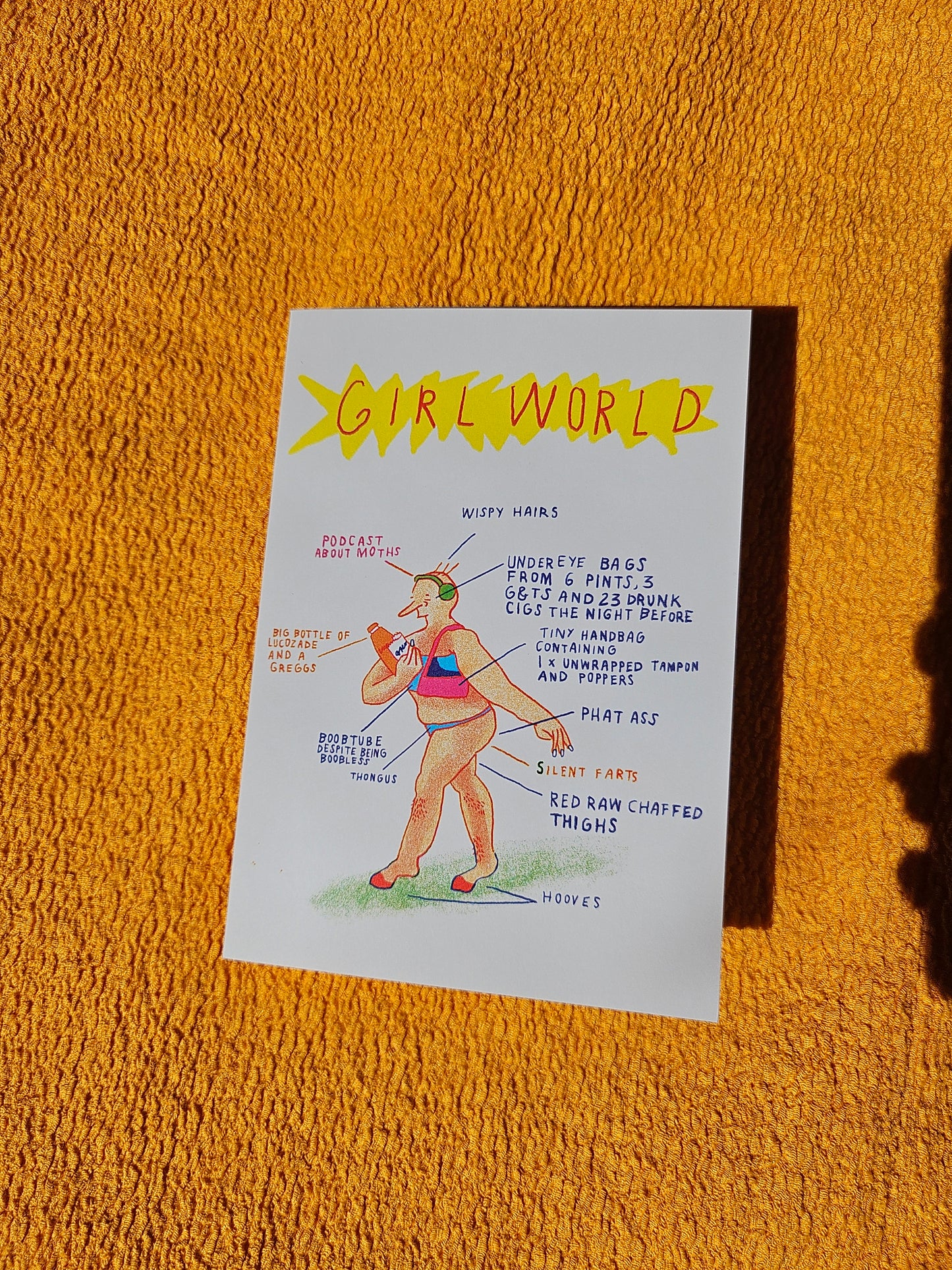Girlworld A6 Card