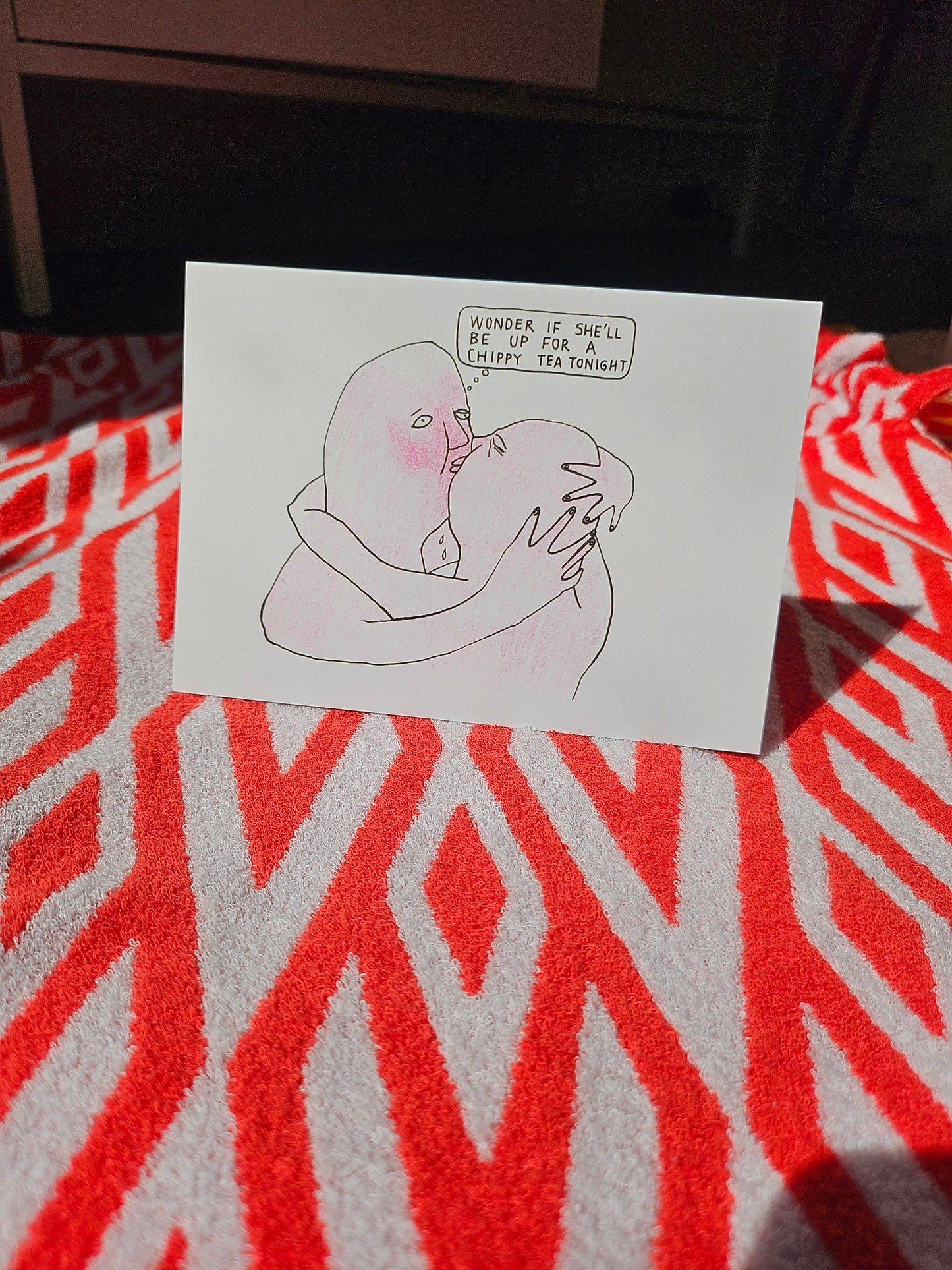 Chippy Tea A6 Card