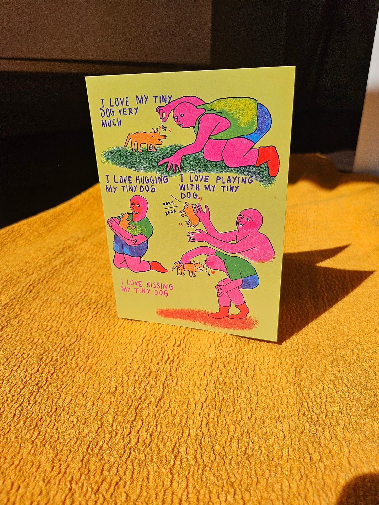 My Tiny Dog A6 Card