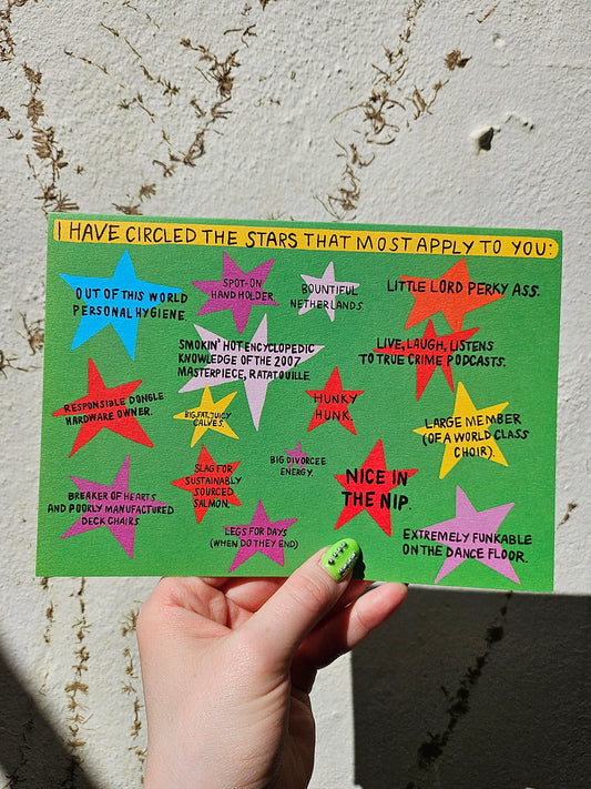 Circle The Stars Card