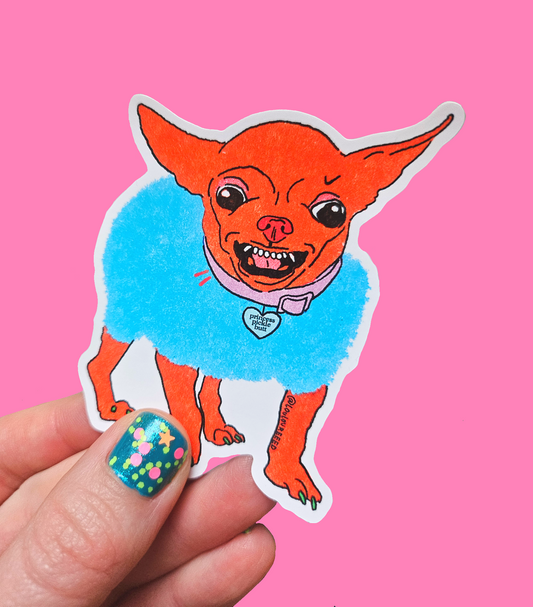 Princess Pickle Butt sticker