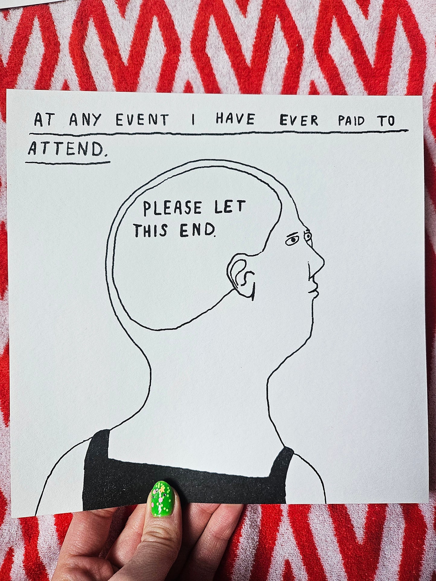 Please Let This End Print