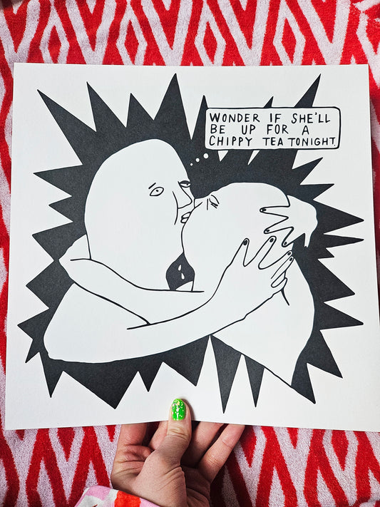 Chippy Tea Print