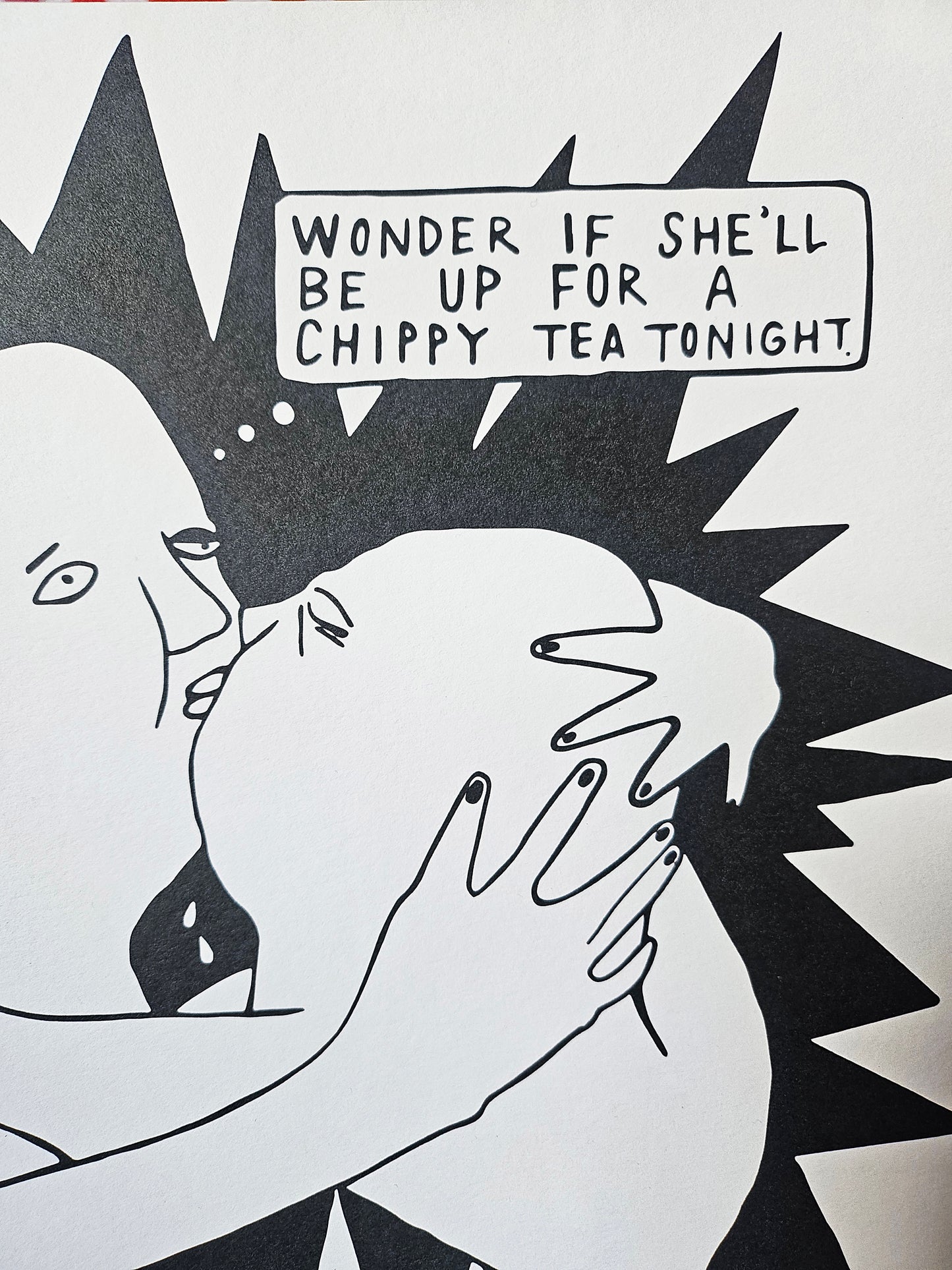 Chippy Tea Print