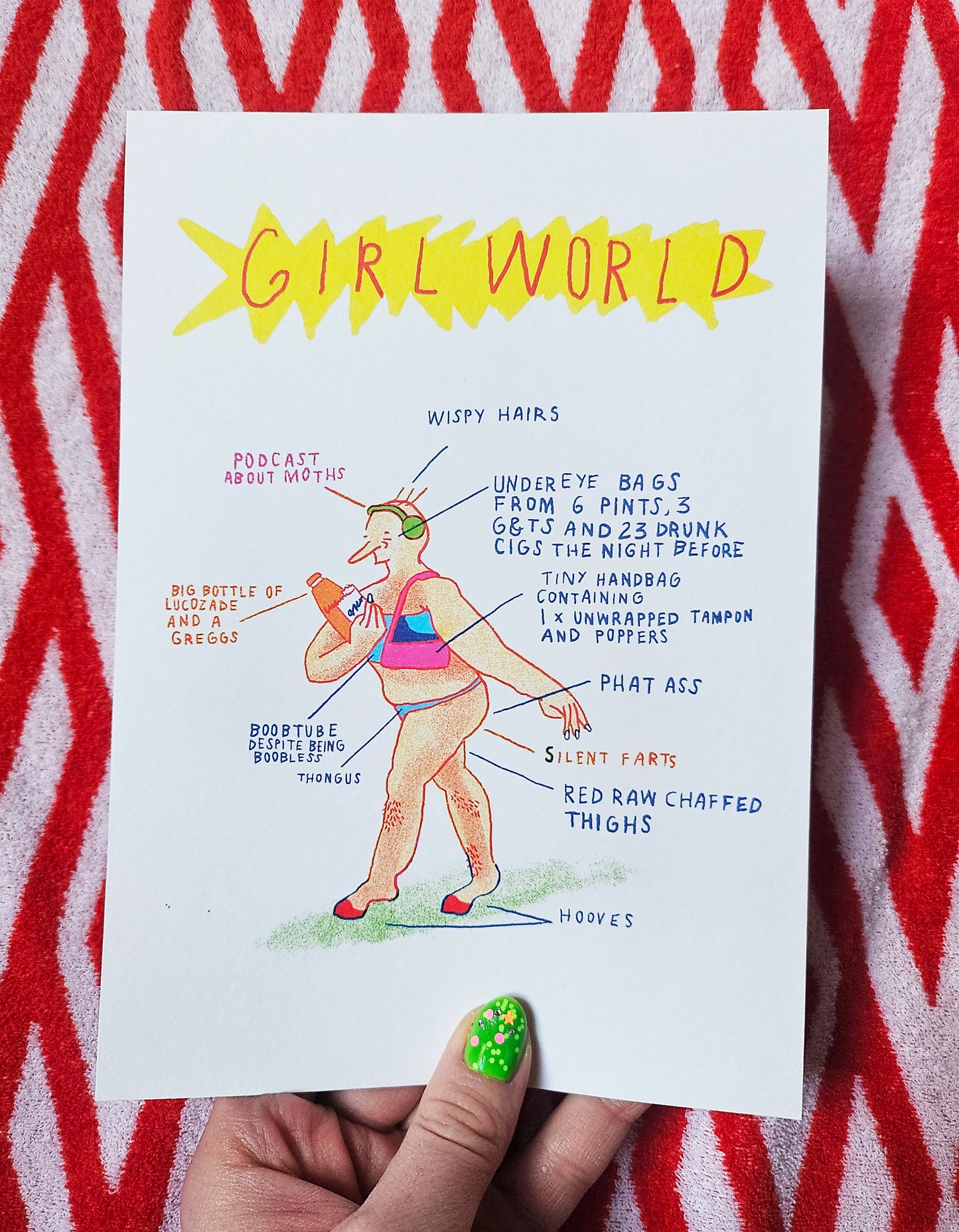 Girlworld A5 Print