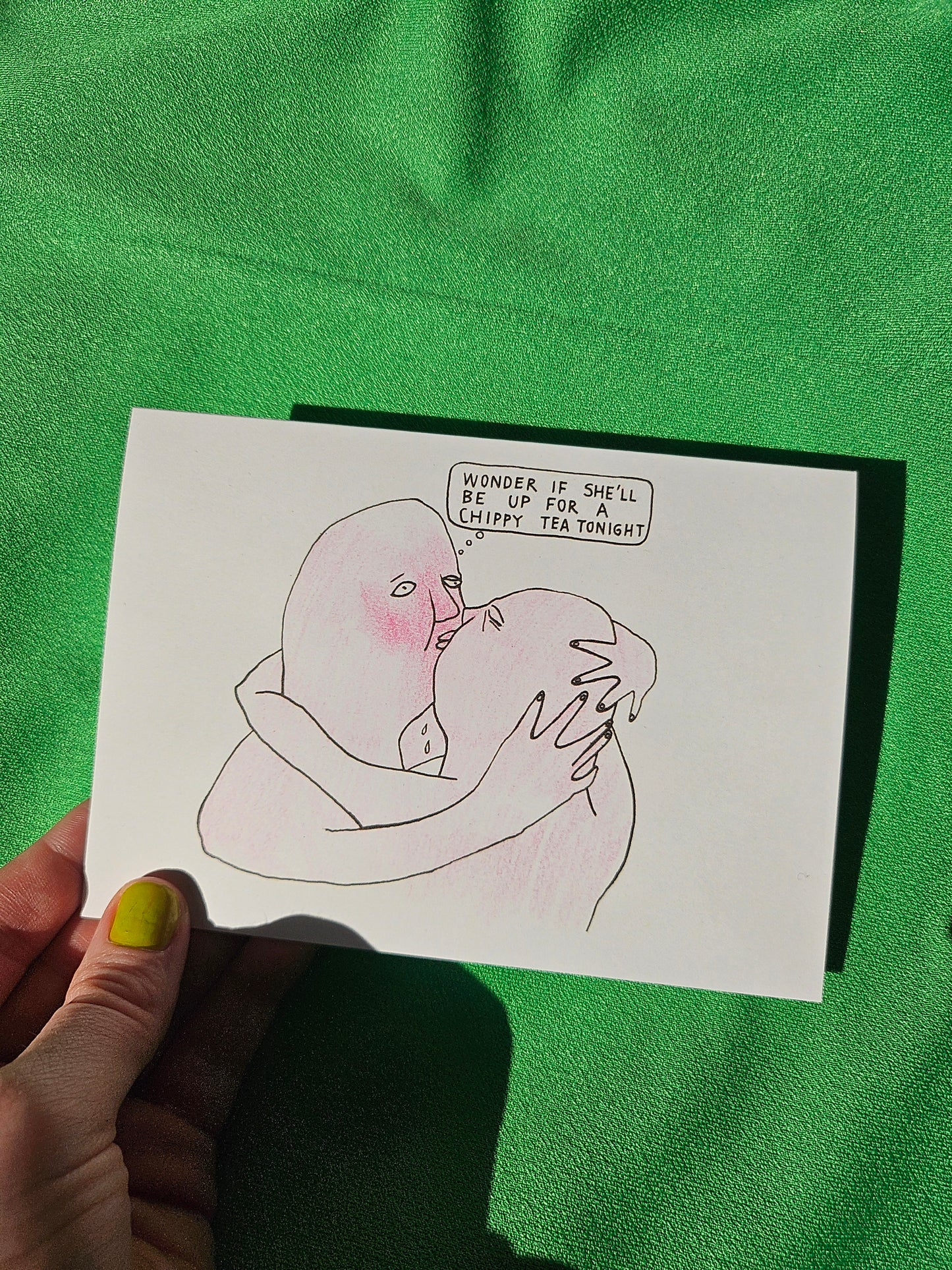 Chippy Tea A6 Card