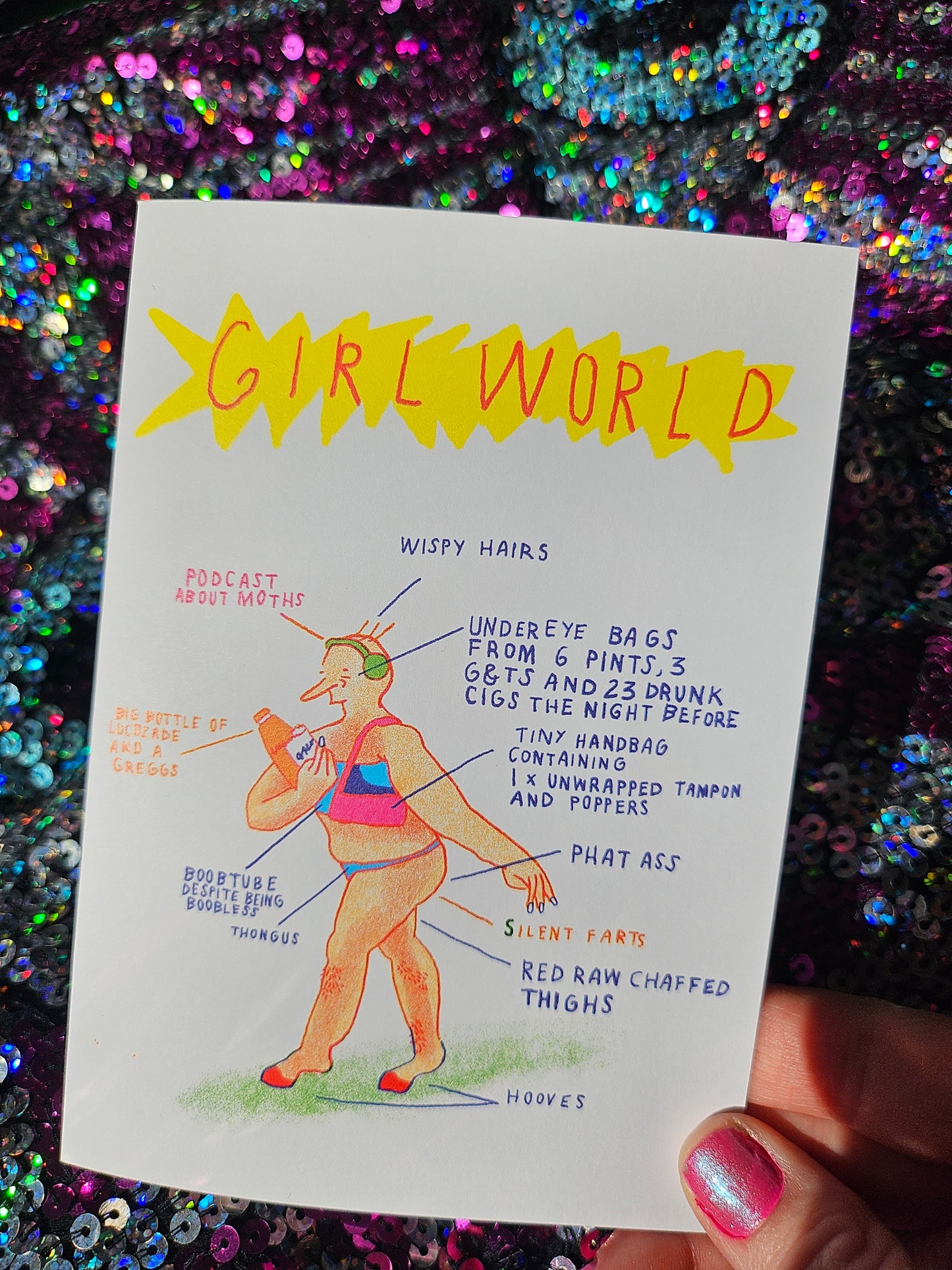 Girlworld A6 Card