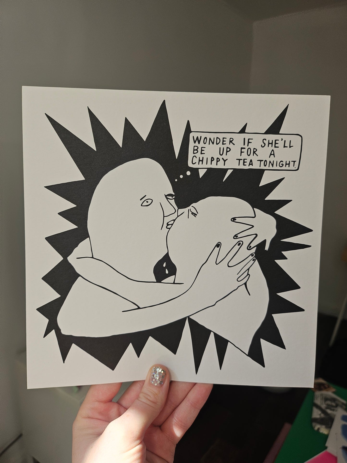 Chippy Tea Print