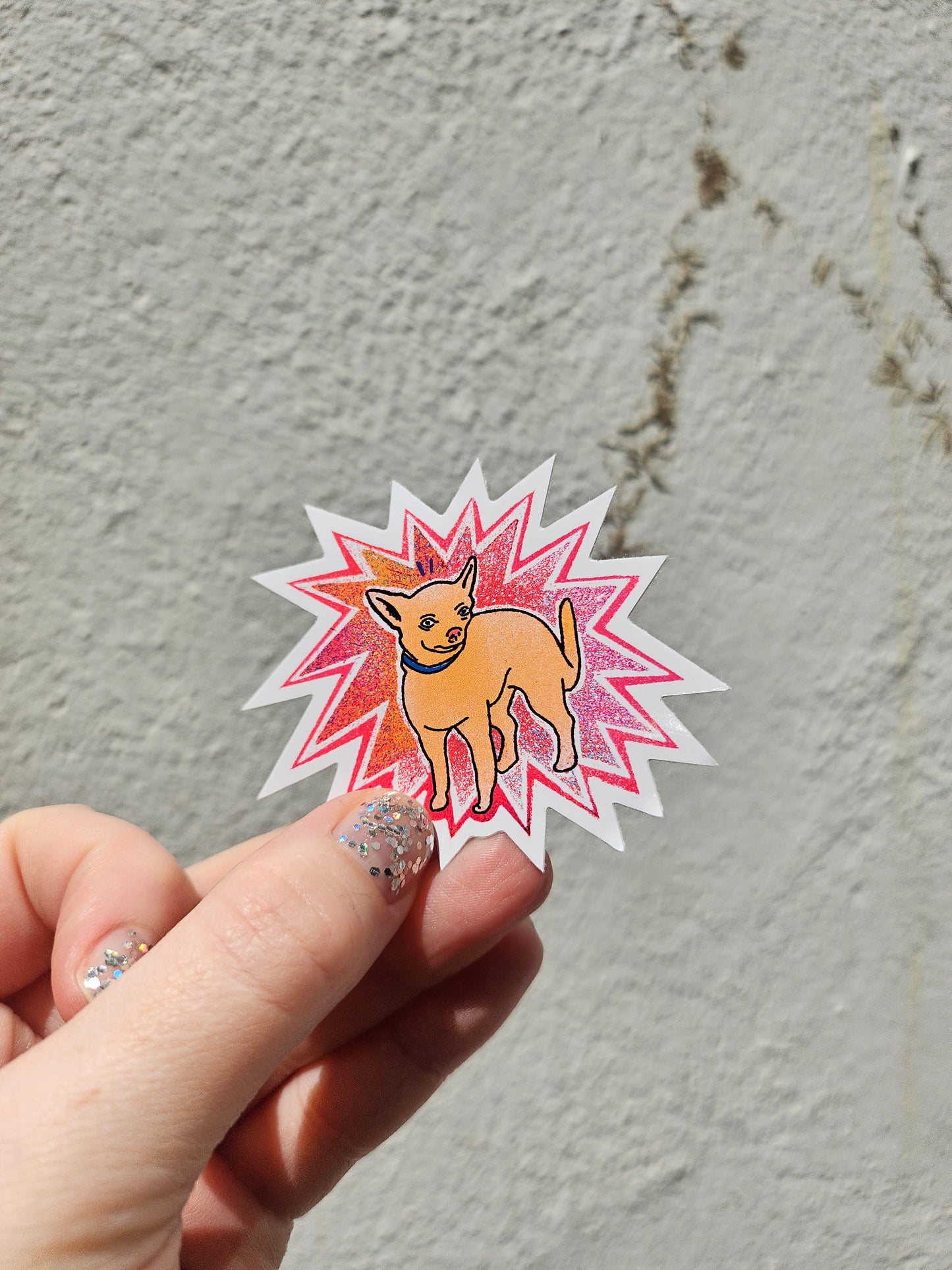 Chihuahua Vinyl Sticker