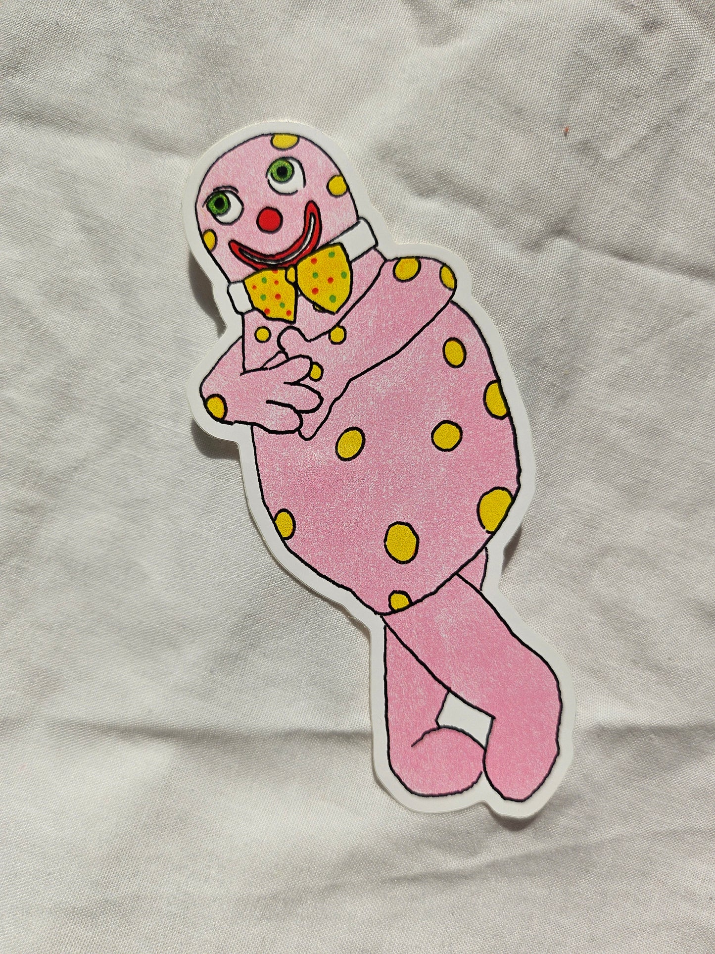 Mr Blobby Sticker
