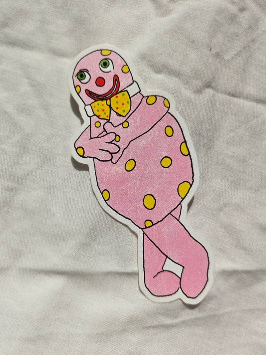 Mr Blobby Sticker