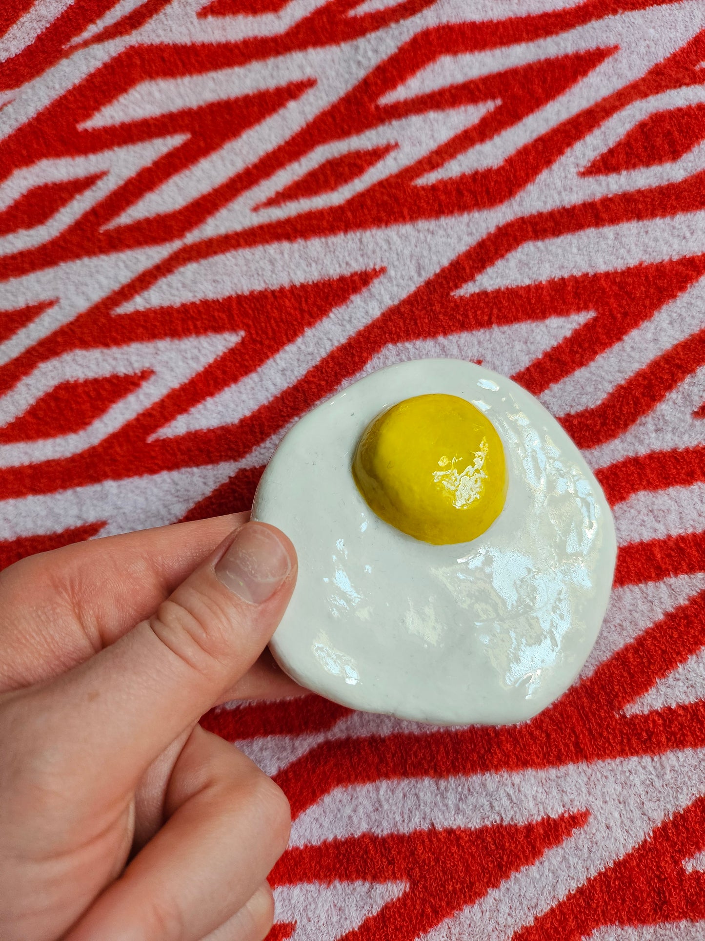 Air dry clay EGG