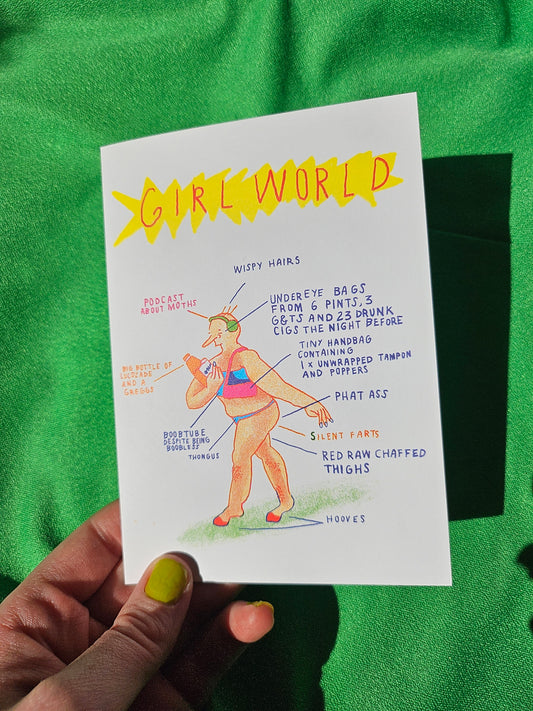 Girlworld A6 Card