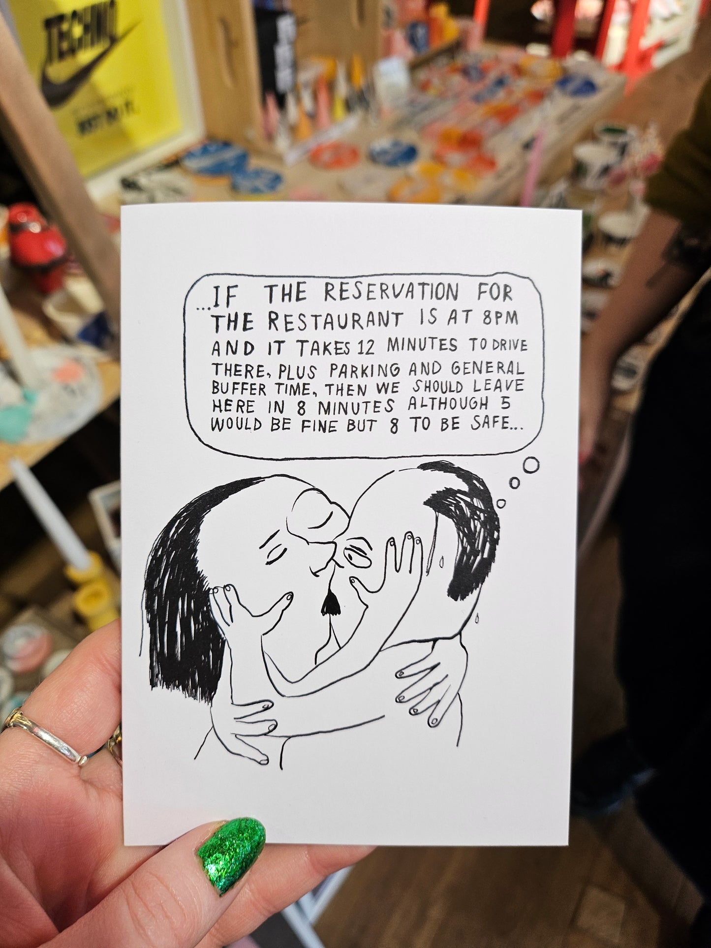 8 To Be Safe A6 Card