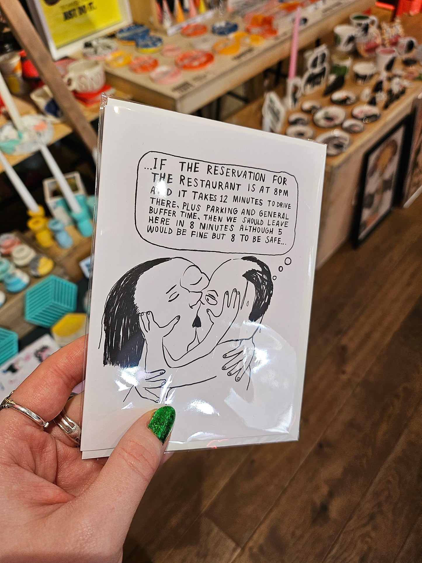 8 To Be Safe A6 Card