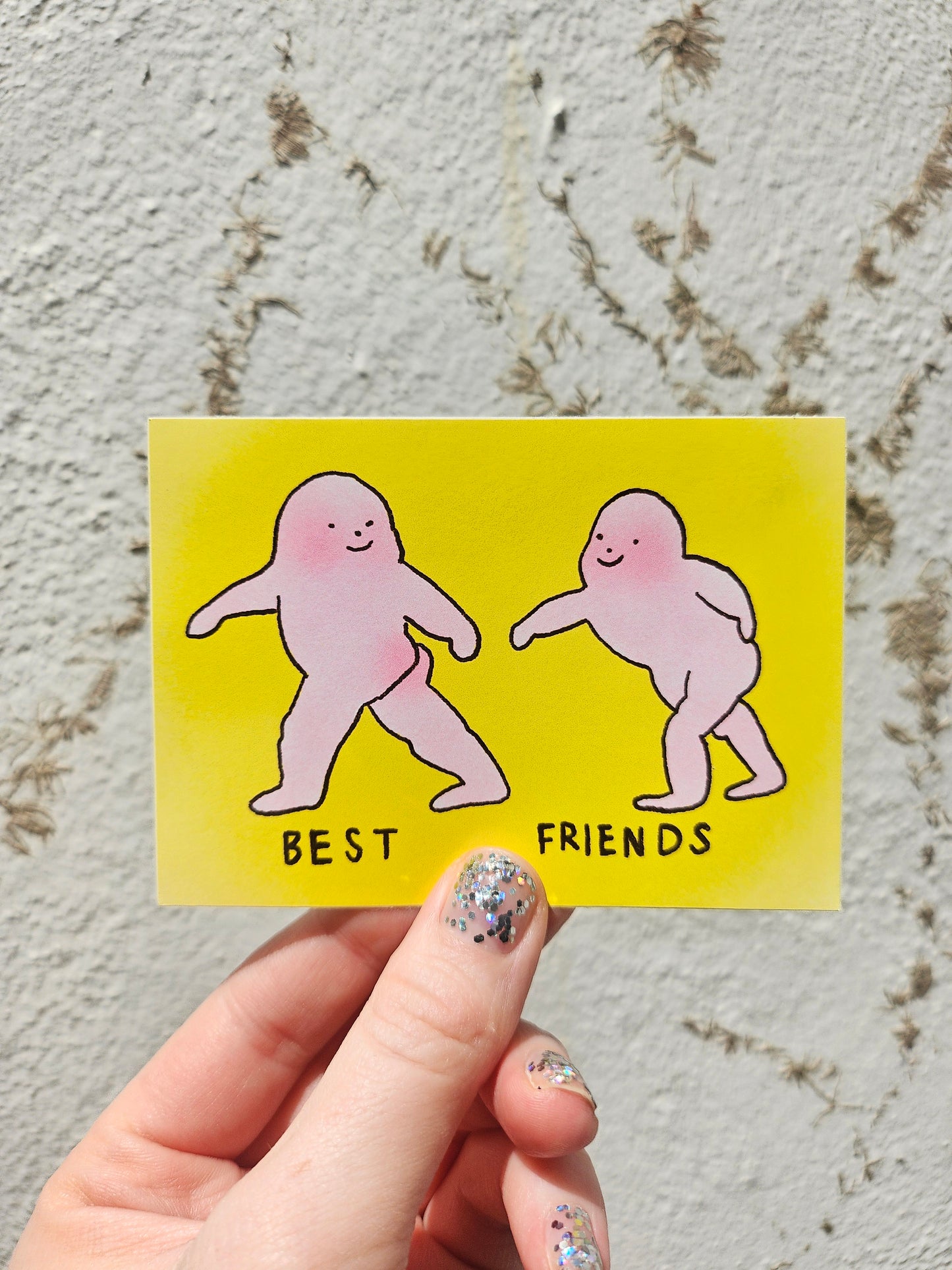 Best Friends Vinyl Sticker