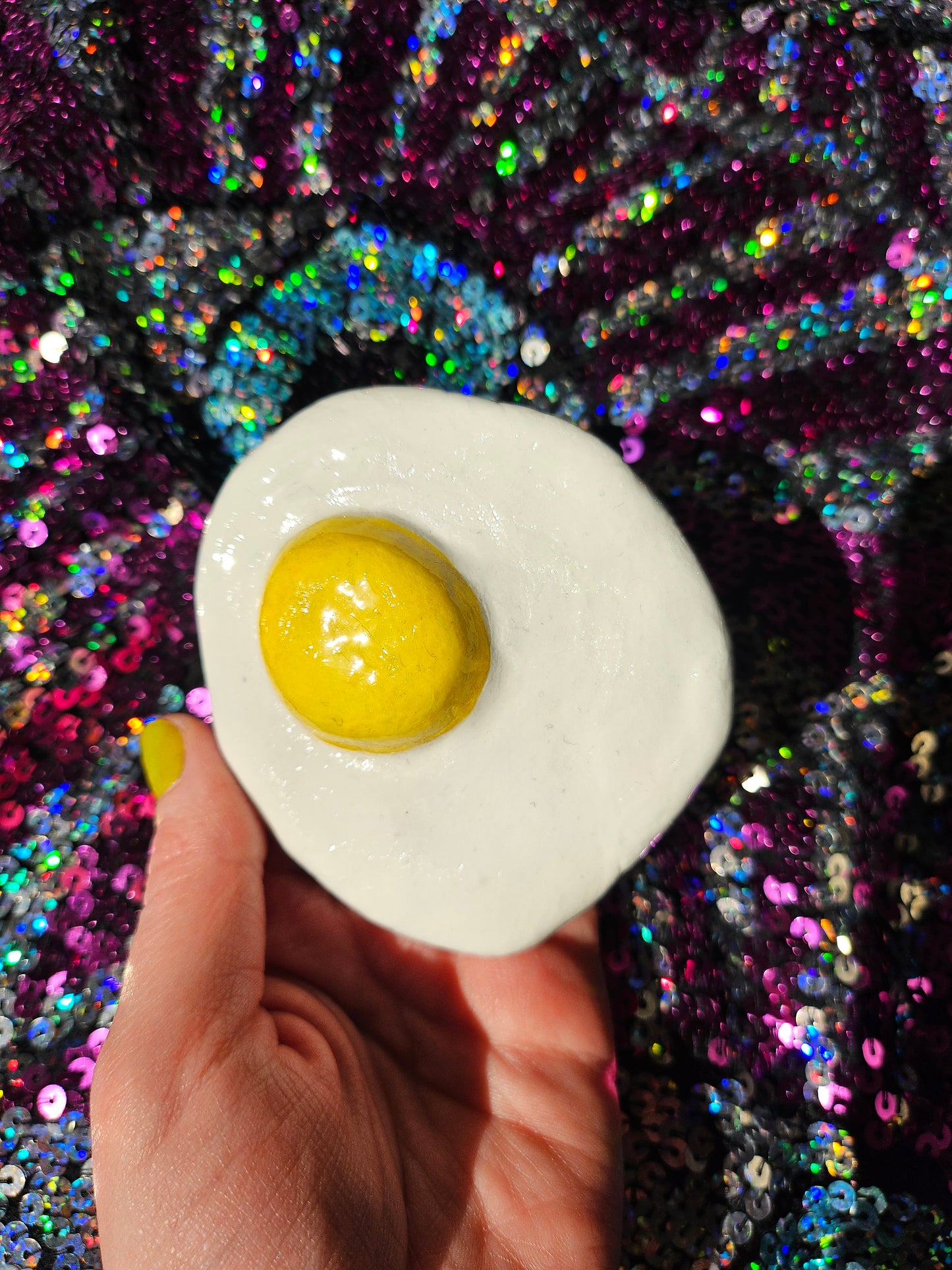 Air dry clay EGG