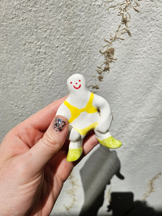 Ceramic Yellow Bikini Babe