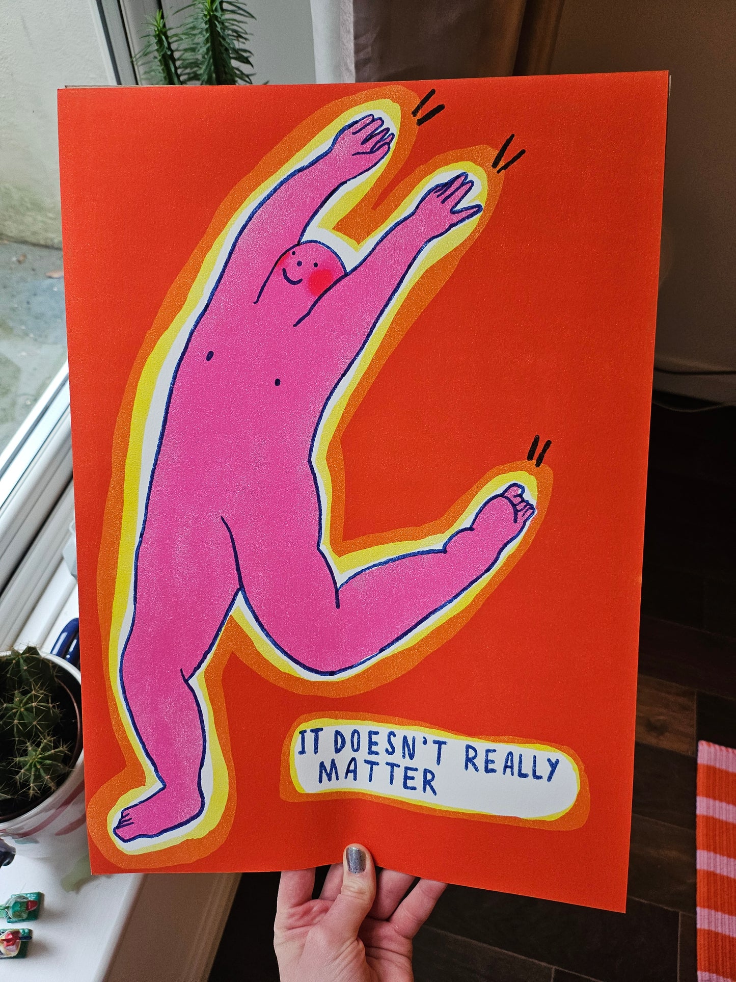 "It doesn't really matter" A3 Print