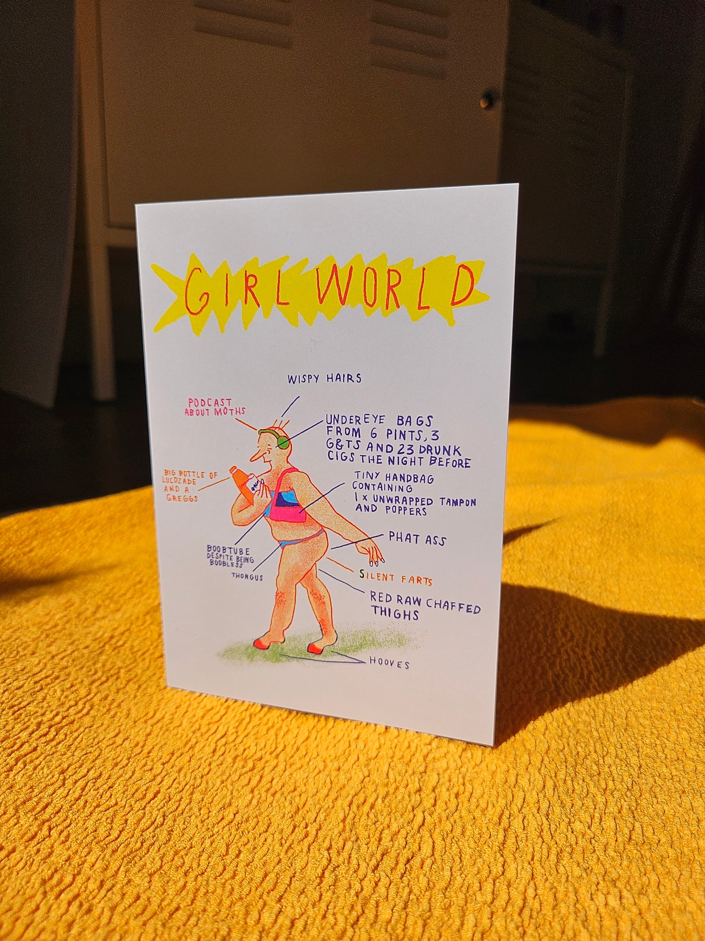 Girlworld A6 Card