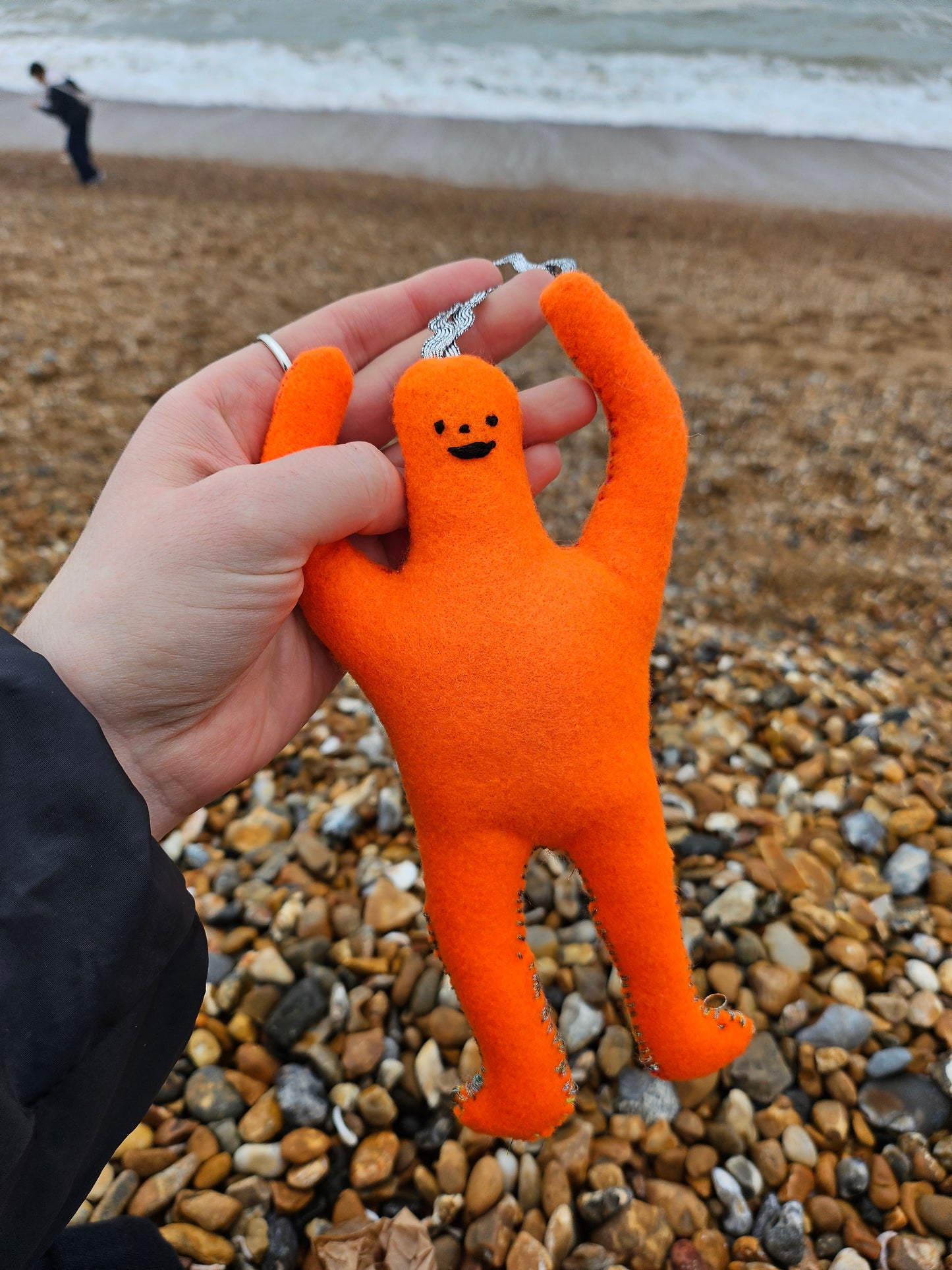 Orange Decorative Man