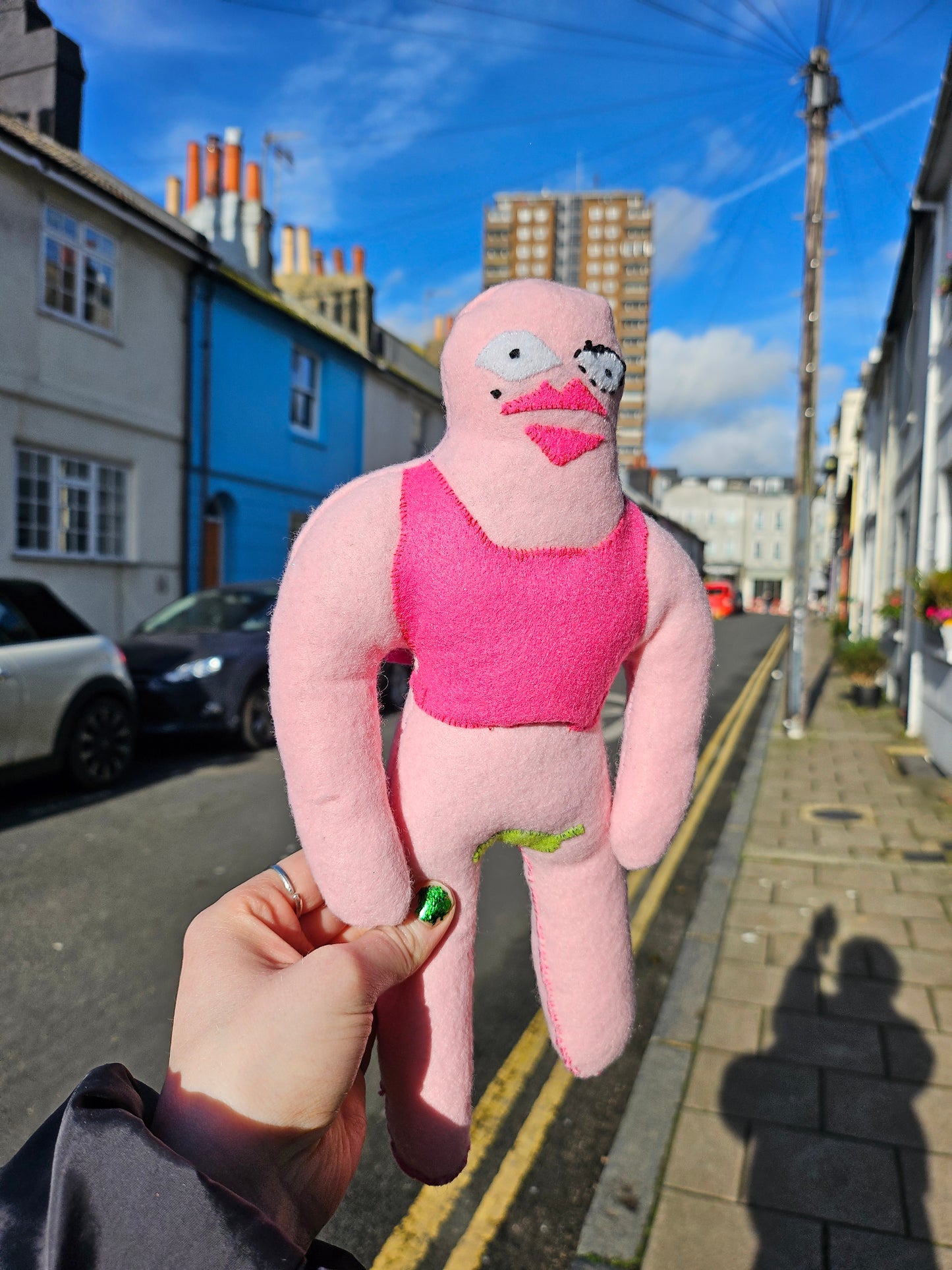 Beautiful Bald Lady Figurine