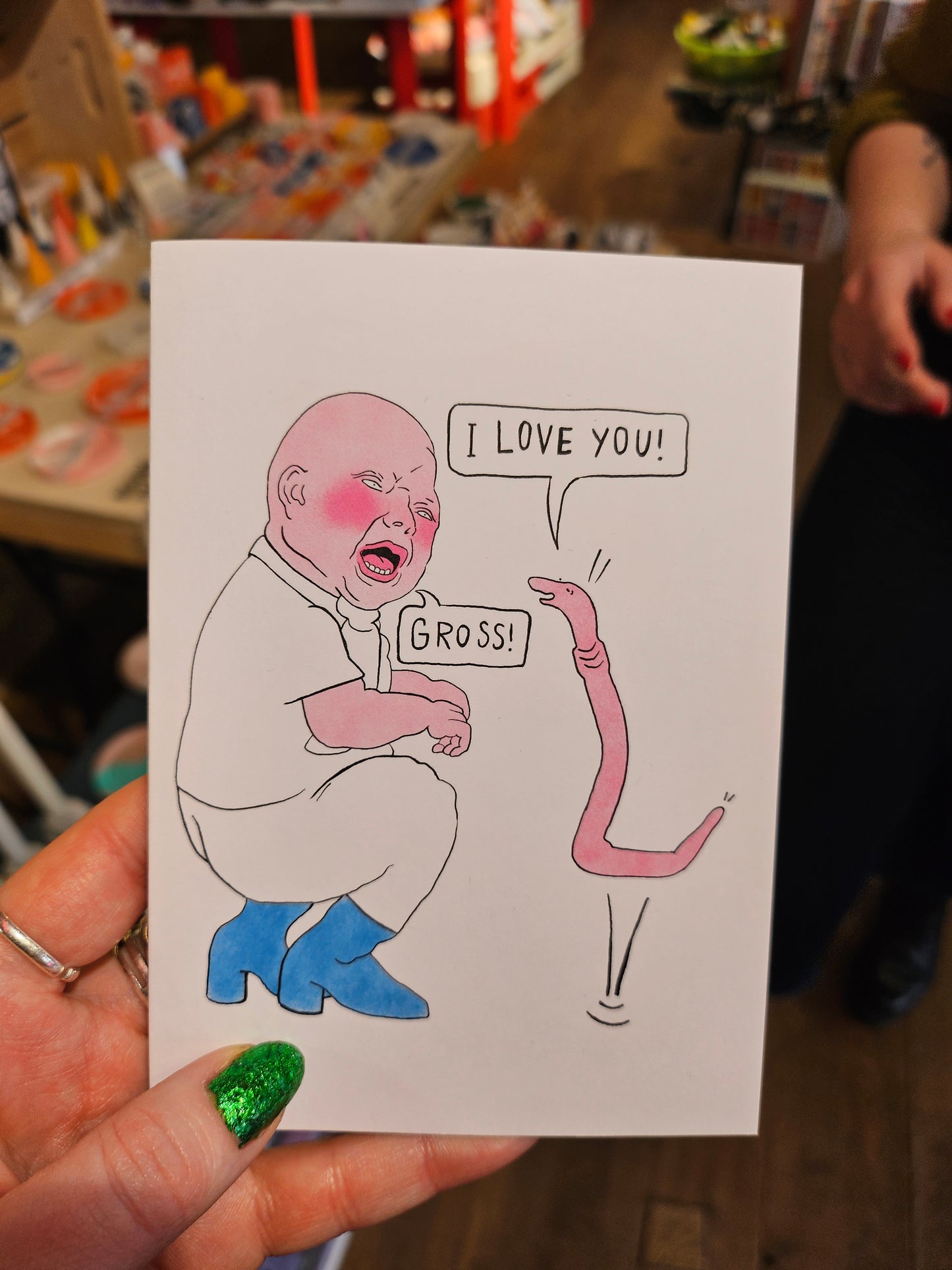 Gross! A6 greeting card