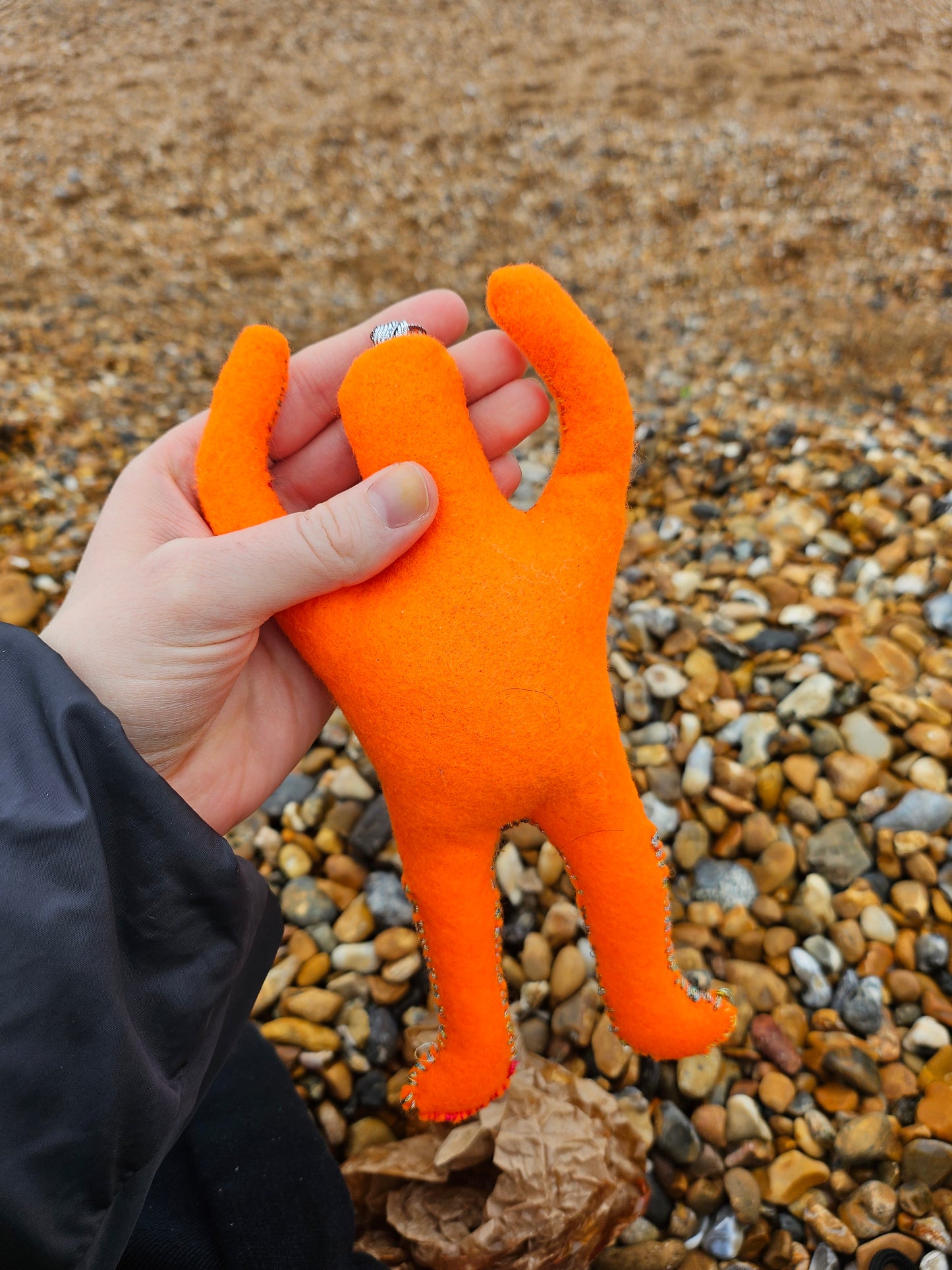 Orange Decorative Man