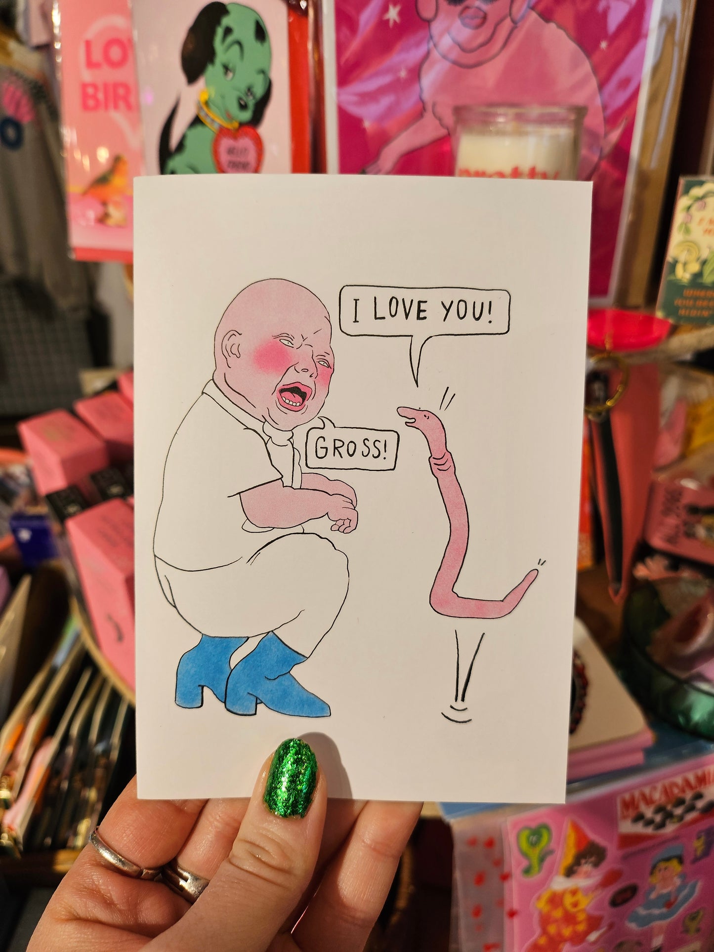 Gross! A6 greeting card