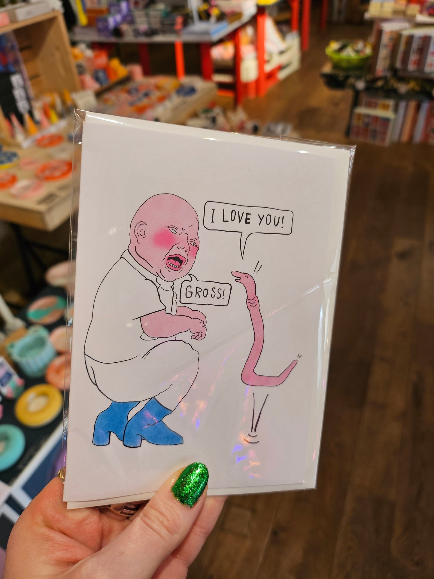 Gross! A6 greeting card