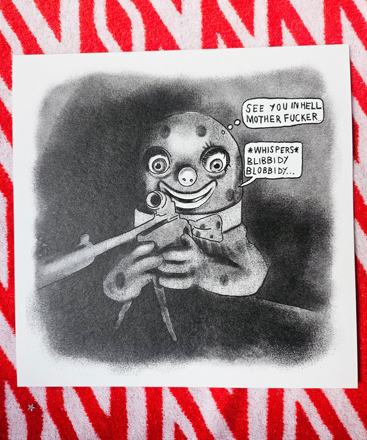 Blibbidy Blobbidy Print